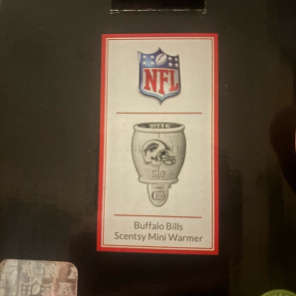 Buffalo bills scentsy mini warmer (nfl licensed)